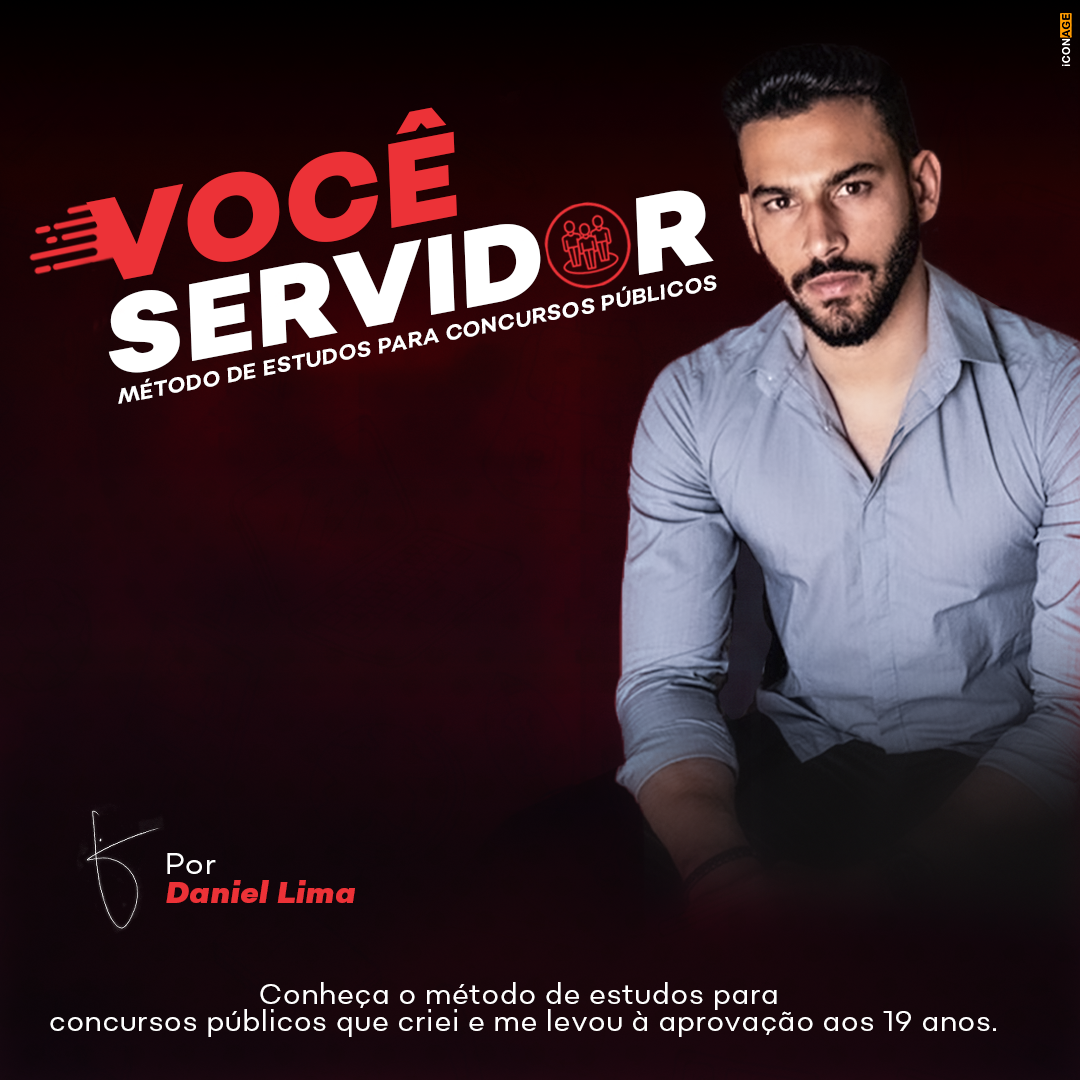Imagem do curso VOCÊ SERVIDOR - Método de estudos para concursos públicos