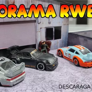 Imagen de portada para Ebook DIORAMA 1/64 PORSCHE RWB AKIRA NAKAY