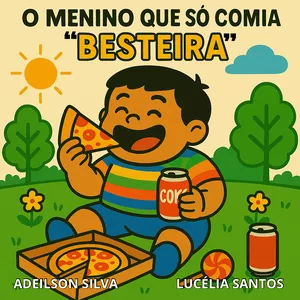 Imagem de capa para o Ebook O MENINO QUE SÓ COMIA  “BESTEIRA”
