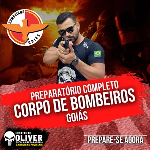 Imagem do curso 👩🏻‍🚒 Preparatório Completo BOMBEIRO MILITAR de Goiás - 👩🏻‍🚒 CBM GO - Instituto Óliver
