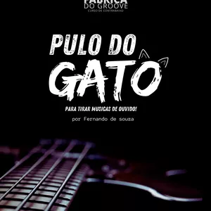 Imagem de capa para o Ebook Pulo do gato para tirar musicas de ouvido.