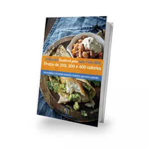 Imagem de capa para o Ebook 30 Receitas Saudáveis ​​para uma Vida Ativa. "200. 300 e 400 Calorias"