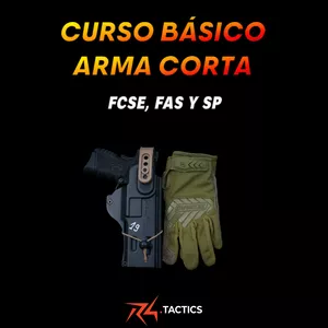 Imagen de portada para Curso online Curso básico de arma corta