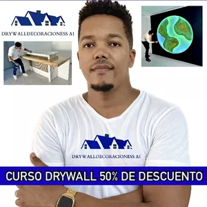 Imagen de portada para Curso online Aprende Drywall paso a paso con DrywallDecoracionessA1