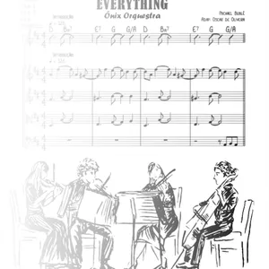 Imagem principal do produto EVERYTHING - Michael Buble (Cifra/Partitura Quarteto de Cordas)