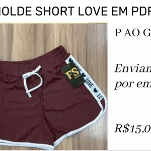 Imagem de capa para o Curso online MOLDE SHORT LOVE EM PDF