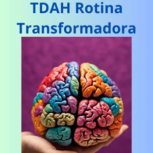 Imagem de capa para o Ebook TDAH Rotina Transformadora