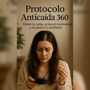 Imagen de portada para Ebook Protocolo Anticaída 360™: Solución Natural para Detener la Pérdida de Cabello