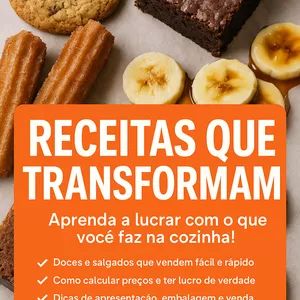 Imagem de capa para o Ebook Cozinha que Gera Renda