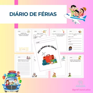 Imagem de capa para o Ebook DIÁRIO DE FÉRIAS