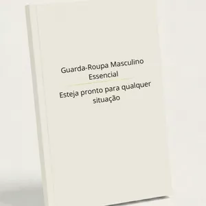Imagem de capa para o Ebook Guarda-Roupa Masculino Essencial