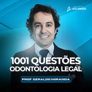 Imagem de capa para o Ebook 1001 QUESTÕES DE ODONTOLOGIA LEGAL PARA CONCURSO