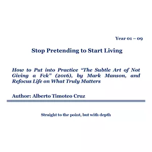 Cover image for Ebook Stop Pretending to Start Living