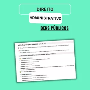 Imagem de capa para o Ebook Bens Públicos