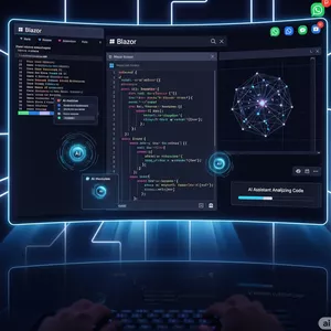 Imagem do curso Crie um Assistente com OpenAI, Blazor e API do WhatsApp — 100% prático e direto ao ponto                                                                                                                 🚀 Pré-venda exclusiva: 40% OFF só por tempo limitado!