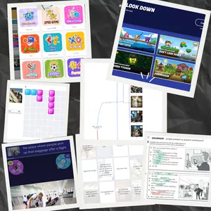 Imagen de portada para Curso online Mejora tu inglés con Actividades y Juegos Interactivos - Nivel A2 - II