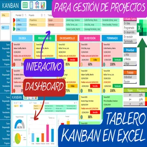 Imagen de portada para Curso online TABLERO KANBAN EN EXCEL PARA GESTIÓN DE PROYECTOS