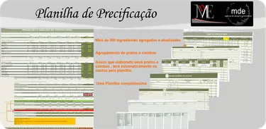 planilha de precificação