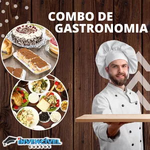 Imagem de capa para o Curso online COMBO DE GASTRONOMIA 