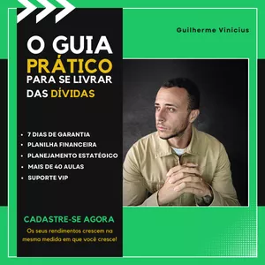 Imagem de capa para o Curso online O Guia Prático Para Se Livrar das Dívidas.