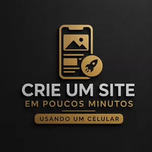 Imagem do curso Crie um site pelo celular em poucos minutos sem usar programação 