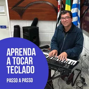 Imagem de capa para o Curso online Teclado no tom  - Aprendendo teclado de modo prático