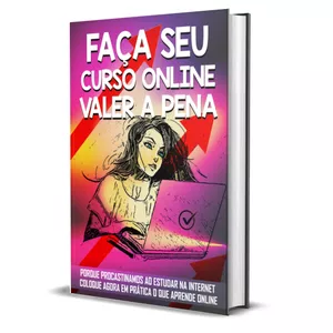 Imagem de capa para o Ebook Faça seu curso online valer a pena