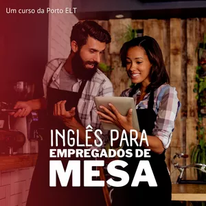 Imagem de capa para o Curso online INGLÊS PARA EMPREGADOS DE MESA