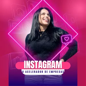 Imagem de capa para o Evento online Instagram o Acelerador de Empresas