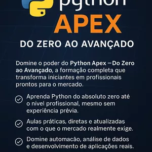 Imagem do curso Python Apex – Do Zero ao Avançado 