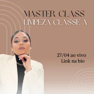 Imagem de capa para o Curso online MASTER CLASS - LIMPEZA CLASSE A