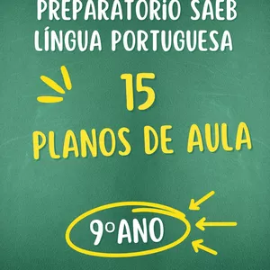Imagem de capa para o Ebook PLANOS DE AULA SAEB 9 ANO