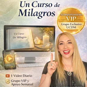 Imagen de portada para Curso online Volver a la Paz: 365 Lecciones Un Curso De Milagros
