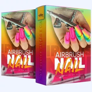 Imagem de capa para o Curso online Curso Completo Airbrush - Aerografia em Unhas