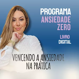 Imagem de capa para o Ebook Guia Ansiedade Zero