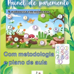 Imagem de capa para o Ebook Painel de pareamento "A natureza em números" Educação Infantil