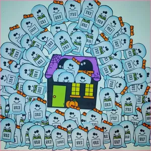 Imagem de capa para o Ebook Fantasminhas da multiplicação 