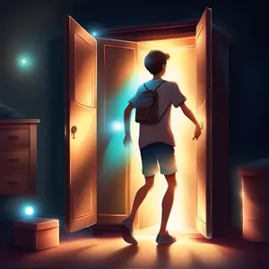 Imagem de capa para o Ebook O Mundo Além do Armário .