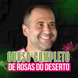Imagem de CURSO COMPLETO DE ROSAS DO DESERTO criado por Leudo Cândido de Andrade Júnior na hotmart