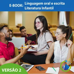 Imagem de capa para o Ebook Linguagem Oral e Escrita - Literatura Infantil