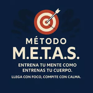 Imagen de portada para Curso online M.E.T.A.S. – Método de Entrenamiento Mental para Deportistas que Quieren Competir sin Bloquearse
