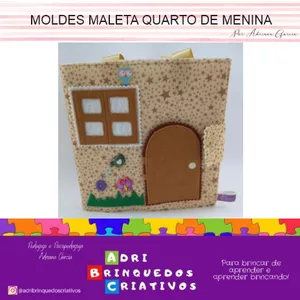 Imagem de capa para o Curso online Apostila de moldes - Maleta Quarto de Menina (Apos a compra serão enviados links de acesos às aulas)