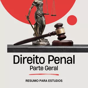 Imagem de capa para o Ebook Resumo de Direito Penal - Parte Geral