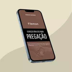 Imagem de capa para o Ebook Esboços Bíblicos Para Pregação - Filemon