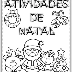 Imagem de capa para o Ebook Atividades Natalinas
