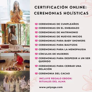 Imagen de portada para Curso online Ceremonias Holísticas