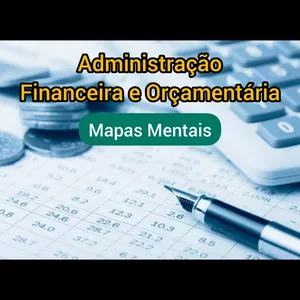 Imagem de capa para o Ebook Administração Financeira e Orçamentária - Mapas Mentais