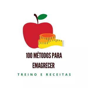 Imagem de capa para o Ebook 100 métodos para emagrecer 