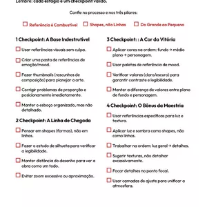 Imagem de capa para o Ebook Checklist Marcando seu Progresso