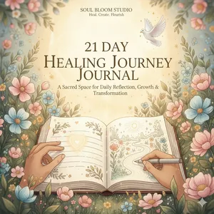 Cover image for Ebook 21 Day Healing Journey Journal